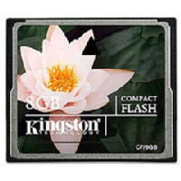 Kingston 8GB CF Card (CF/8GB)